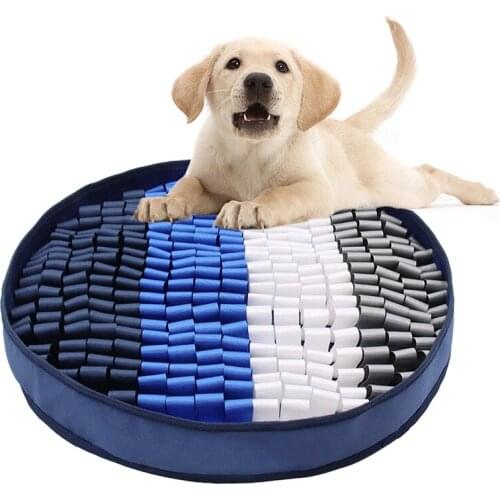Training Pad Pet Sniffing Mat Hot Sale Dog Cat Smell Training Pad Consume Energy Puzzle Pet Toys Puppy Dogs 2021 New