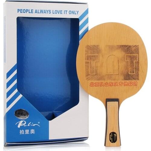 Original Shanxi Provincia team Palio TNT 5 Wooden + 2 Carbon OFFENSIVE+ Table Tennis Blade for PingPong Racket