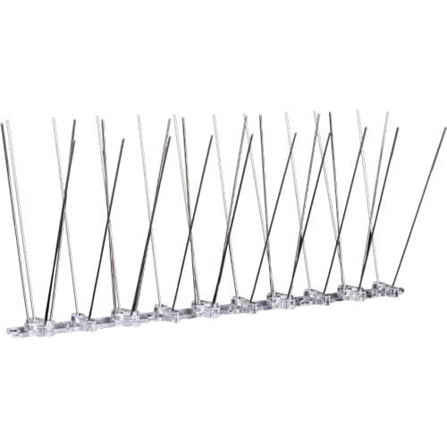 25CM Stainless Steel Bird-repeller Pigeon Spikes Spike Get Rid Of Pigeons Scare Birds Pest Control Household Bedroom Protection