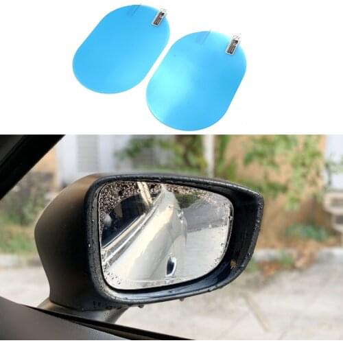 2pcs Car Mirror Anti-Fog Water film For Chevrolet Volt Malibu Camaro Cobalt Orlando Spark Colorado Bolt Onix Traverse Blazer
