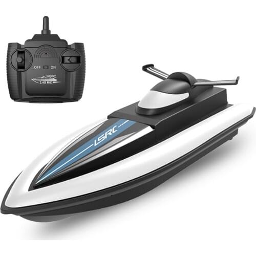 Rc Boat 2.4G Full Frequency High Speed Boat 80 Meters Remote Control Distance Childrens Toy Game Remote Control Boat