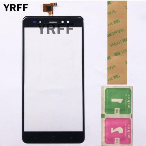 Touch Screen For Texet TM-5580 TM 5580 Touch Screen Touch Digitizer Panel TouchScreen Front Glass 5.5'' 3M Glue Wipes