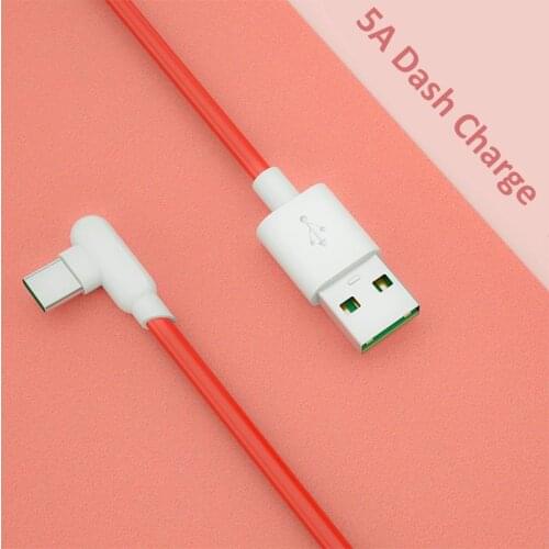 Oneplus 5A Dash Type C USB Cable Quick Charging Type-c Data Line For Oneplus 1+ 6 7 7T 8 8T Pro OPPO Find X Ace Reno 2 3 4 Pro
