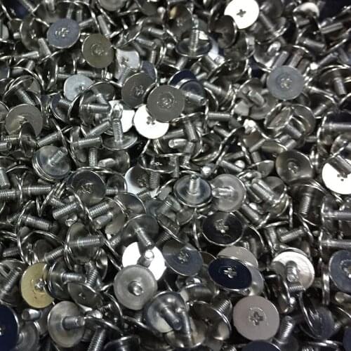 3 x 6 mm screw Rivet, metal screw, screwback studs