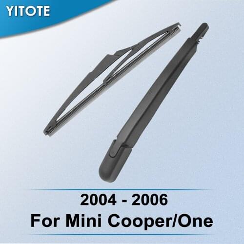YITOTE Rear Wiper & Arm for Mini Cooper/One R50/R53 2004 2005 2006