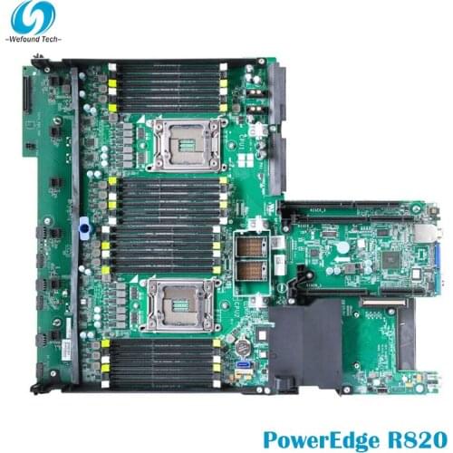 100% Working Desktop Motherboard for PowerEdge R820 2U YWR73 4K5X5 66N7P System Board Fully Tested