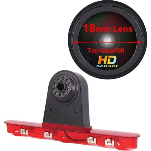 18mm HD lens Car Brake Light Taillight backup rear view Camera for Citroen Dispatch Toyota Proace veron Peugeot Expert Travell