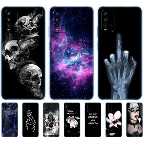 For Xiaomi Redmi 9T Case Silicon Soft Tpu Back For Redmi 9T Phone Cover 6.53 inch global bumper shockproof protective Etui Funda
