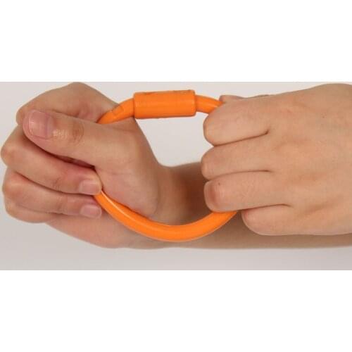 Chuangpu Yellow Color Cattle/Cow Nylon Plastic Nose Ring Bullring