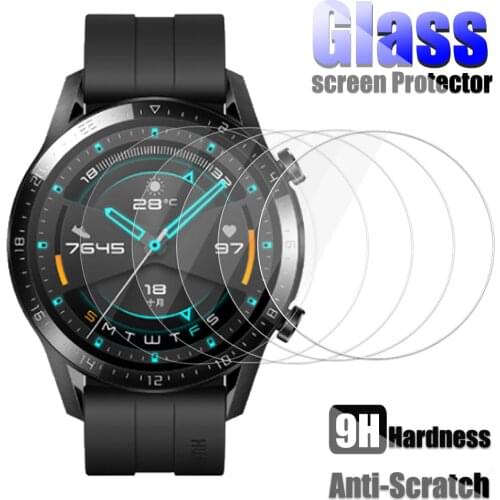 Tempered Glass For Huawei Watch GT 2 Porsche GT 2 Pro 46mm GT 2e Smart Watch Screen Protector Protective Film Explosion-proof