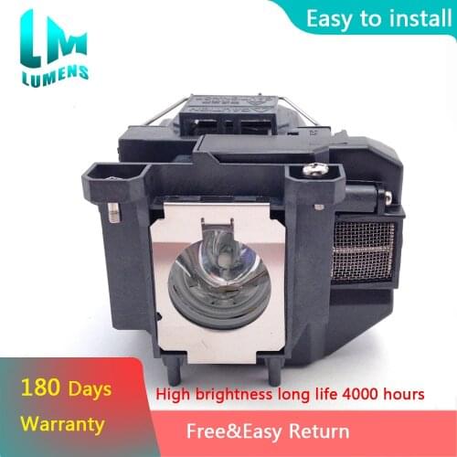 For ELPLP67 for V13H010L67 for Epson EB-X02 EB-S02 EB-W02 EB-W12 EB-X12 EB-S12 EB-X11 EB-X14 EB-W16 EX5210 easy to install