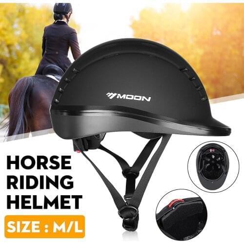 M/L Casco Cap Equitazione Sicurezza Ventilata Protezione Cappello