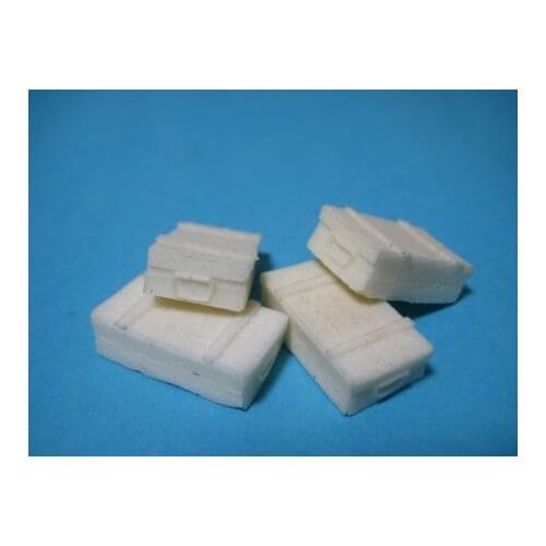 Scenario model Resin ammunition box (a set of 4) 1:35 sand table model