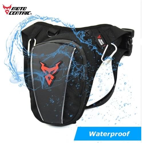 Men Waterproof Motorcycle Drop Leg Bag Waist Bag Fanny Pack Belt Hip Bum Military Travel Multi-purpose Messenger Shoulder Bags