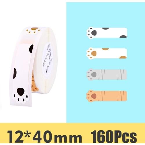 Niimbot D11 Cute Christmas Decoration Thermal Label Sticker New Year Xmas Party Gifts Waterproof for Portable Label Printer