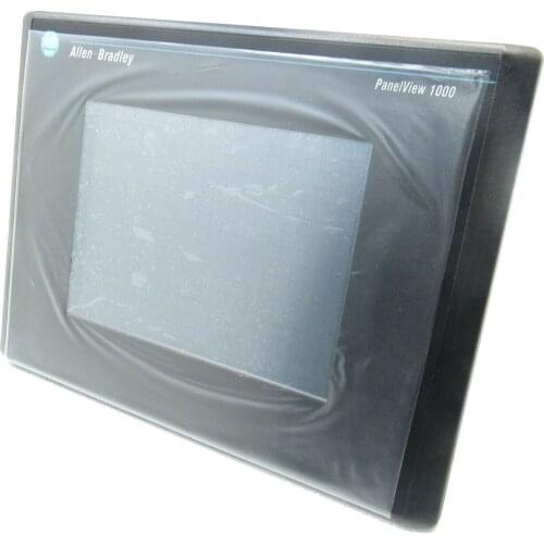 Allen Bradley Panelview 1000 Operator Panel 2711-t10c15 Controlnet Used In Good Condition