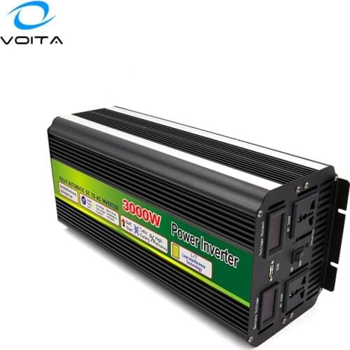 3000W Fast Delivery Dc to Ac 12v/24v/48v to 220v Ac Modified Inverter For Household Appliances