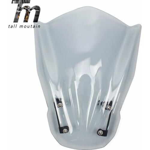 For Yamaha MT07 MT-07 FZ07 FZ-07 2013 2014 2015 2016 2017 Windshield Windscreen with Mounting Bracket FZ MT 07 Wind Deflectors