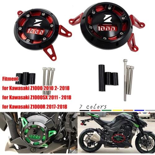 Z1000 Z 1000 SX R moto parts Crash Slider Engine Cover Stator Case Guard Protection for Kawasaki Z1000 Z1000sx Z1000R 2010-ON