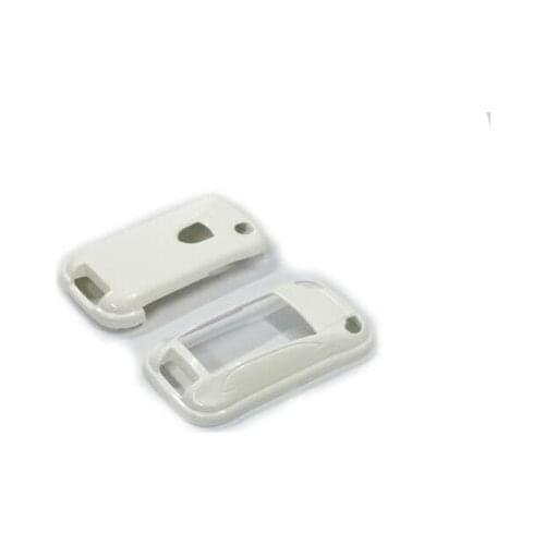 White Color Hard Plastic Remote Flip Key Protection Case For Porsche Cayenne Turbo S GTS V6 V8