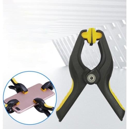 4pcs 3'' Plastic Clips Fixture Universal Phone/Tablet LCD Screen Fastening Clamp Tools For iPhone Samsung iPad Repair Tool Kits