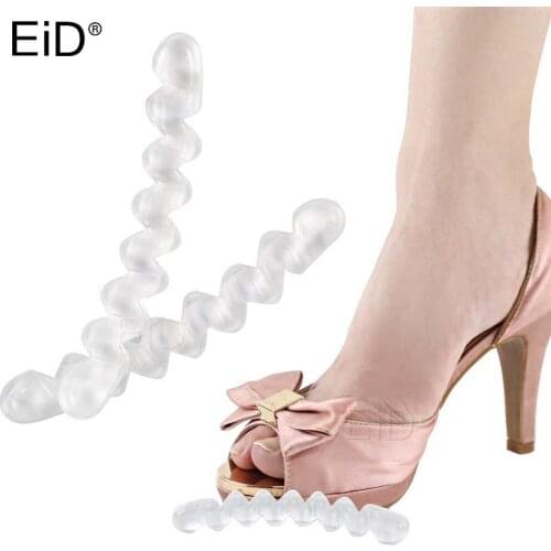 2Pcs High Quality Silicone Gel Invisible Back Heel Pads for High Heel Shoes Grip Adhesive Liner Foot Care Cushion Insert Pads
