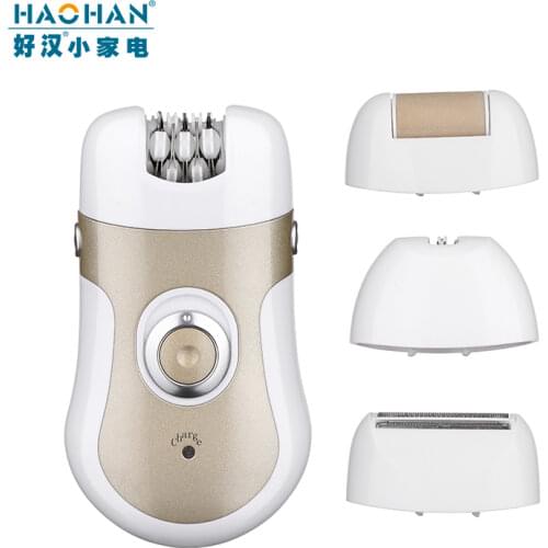 4 In 1 Multifunction Mini Electric Epilator Painless Hair Trimmer Professional Washable Full Body Hair Trimmer Man Razor Shaver