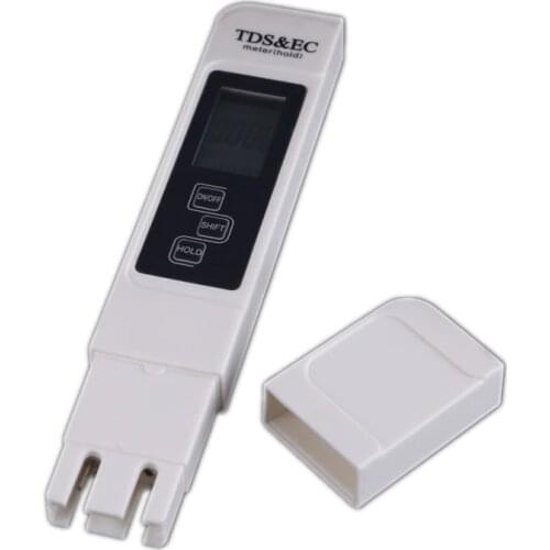 Pen Digital TDS EC Temperature Tester Water Quality Tool 0-5000ppm tds Fish Swimming Pool Liquid Filter Conductivity Meter/Bag