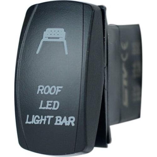 EE support Car Off Road 12V 20A Toggle Rocker Switch Blue LED Roof Light Bar Lamp Sales