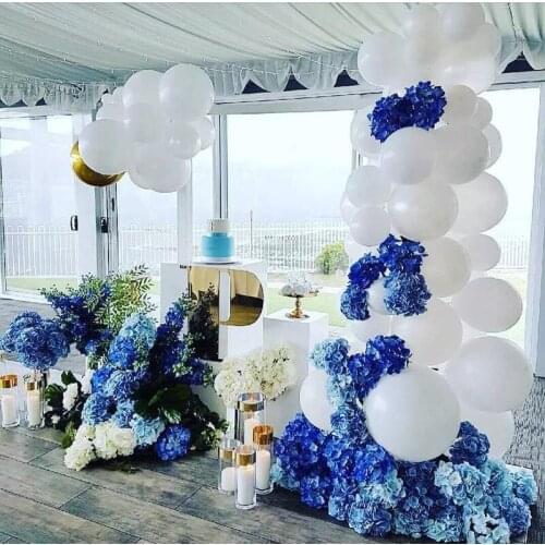 Matte Pure White Balloons Wedding Decoration Birthday Party Baby Shower Round Helium Ballon 5inch 10inch 12inch 18inch 36inch