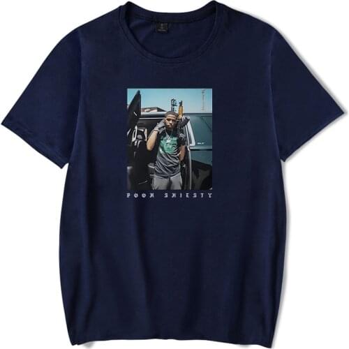 Pooh Shiesty T Shirt Hip Hop Popular Mens T-shirt Fashion Casual Summer O-Neck Short Sleeve T-shirts Rapper Pooh Shiesty Tshirt