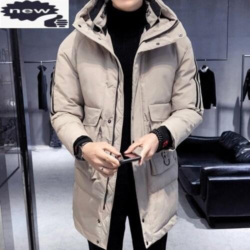 Mens Parkas Plus Size 5XL Thick Cargo Coat 2021 New Hooded Cold Winter Warm Down Jacket Men Casual windbreakers Outerwear