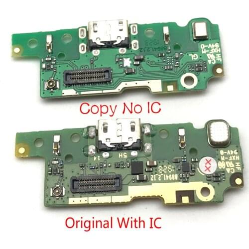 New USB Charging Port Board Dock Flex Cable For Motorola Moto E6 Charger Port Connector Board Flex Cable Repair Parts