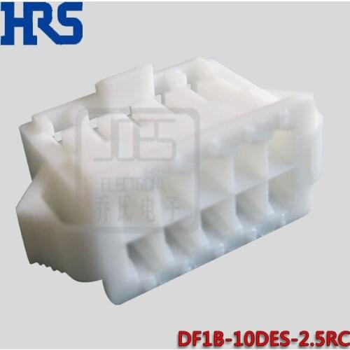Original new 100% DF1B-10DES-2.5RC rubber shell connector spacing 2.5mm