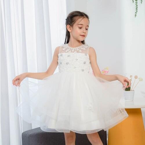 2021 New Elegant Princess Dress Girl Dress Childrens Dress Dress Girls Dress Girls Banquet Performance Festival