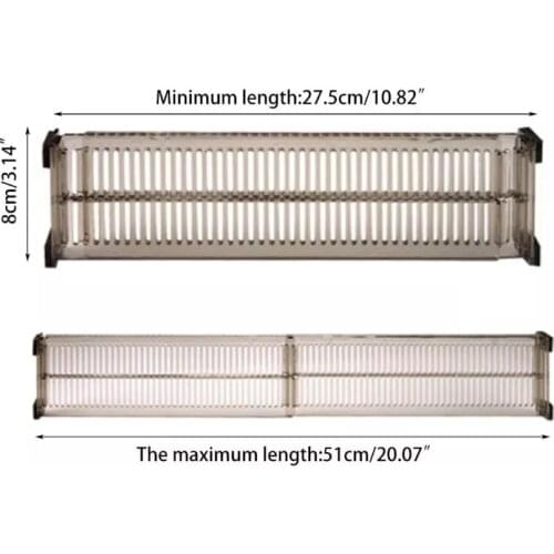 Household Items Adjustable Drawer Durable Divider Drawer Cabinet Storage Divider Household DIY Storage Divider Drawer Organizer