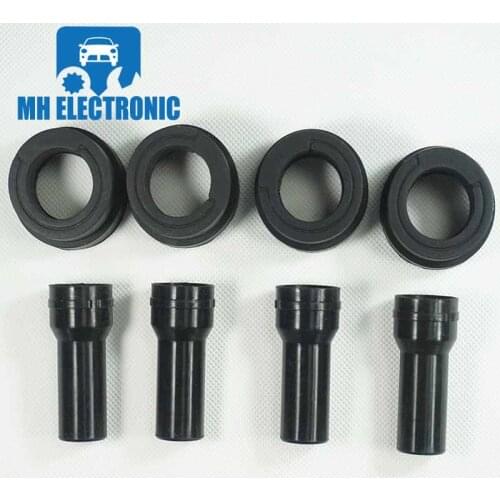 MH ELECTRONIC 4Pair 8Pcs Ignition Coil Repair Kit Seals and Tips For HYUNDAI KIA RIO III PICANTO 2011- 27301-03110 2730103110