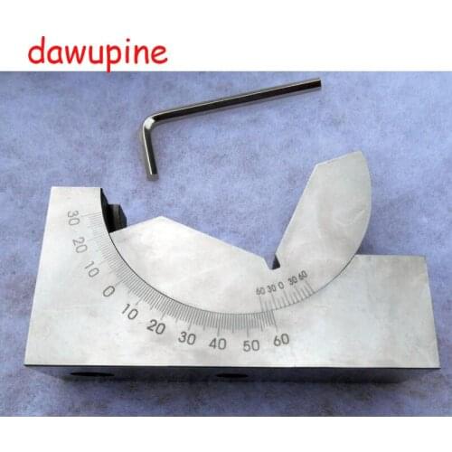 Dawupine KP30 Adjustable Angle Plates Gauge Milling Machine Angle Block Grinding Machine Gauge Pad Grinder Accessories