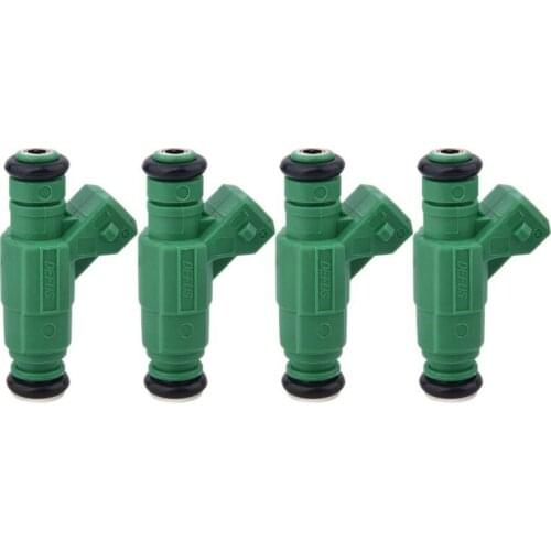 4Pcs Fuel Injector 0280156318 for Peugeot 206 307 Citroen C2 C3 C4 Xsara 2 Berlingo 1.6 16V Engine Valve Injection