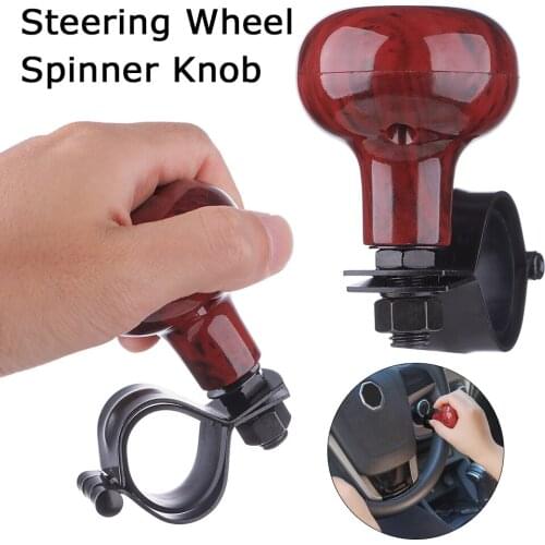 Universal Steering Wheel Spinner Knob Power Handle Spinner Easy Turn Steering Ball Spinner for Vehicles Car Truck Accessories