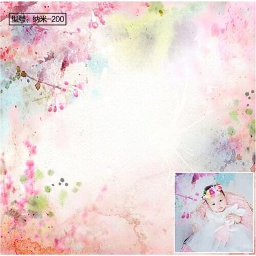 Vinyl Photography background Newborn Photo backdrop Floor drop Props Floral Pattern Photo Layer