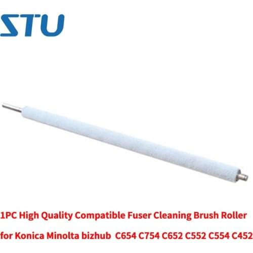 1PC High Quality Compatible Fuser Cleaning Brush Roller for Konica Minolta bizhub C654 C754 C652 C552 C554 C452