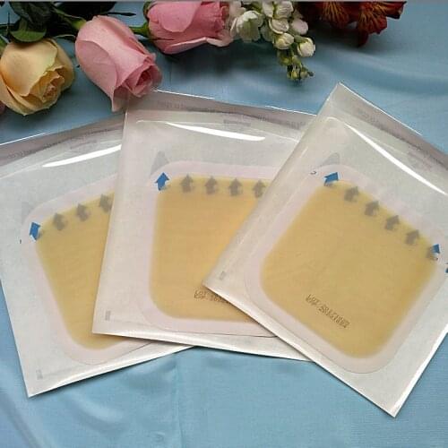 10pcs 5 10 15cm medical pressure ulcer anti skin patch hydrocolloid pseudoderm dressing oil dressing ulcer wound healing quickly