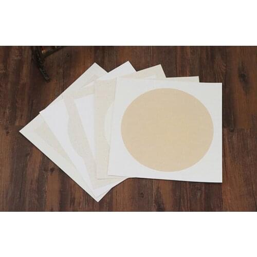 10 Pc Ripe Blank Cardboar Rice Xuan Paper Painting Calligraphy Sumi-e