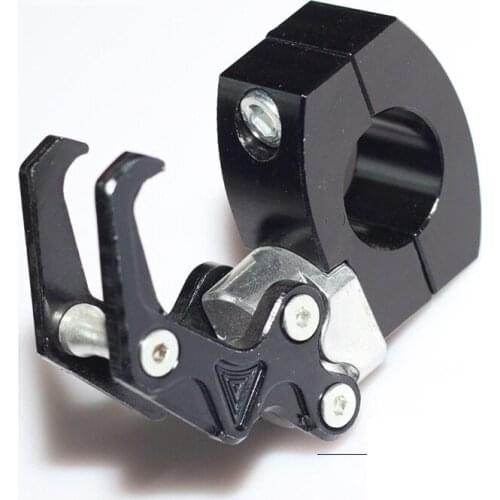 4PC/LOT Free shipping Aluminum Universal Holder Motorcycle ACCESSORIES Carry HANDLE BAR BAG Bottle Hanger article Hook