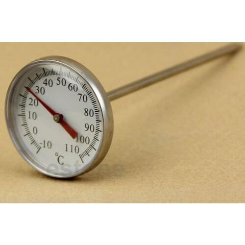 50LB 1 Pc Cooking Milk Food Coffee Stainless Steel Sensor Large Dial Thermometer New