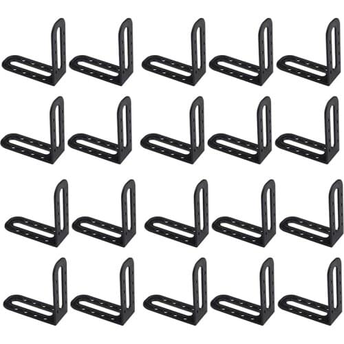 50Pcs Angle Leveling Tool Household Ceramic Tile Leveler Sticking Male Angle Fixed Position Adjustment Auxiliary Tool