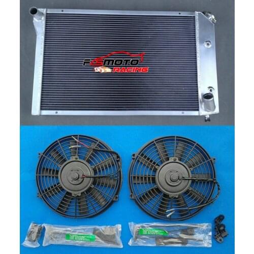 3 Row Aluminum Radiator For 1977-1982 Chevy Corvette 1978 1979 1980 1981 1982 AT & FAN