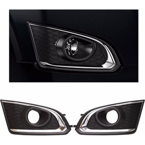 For Chrome Line Fog Light Lamp Cover 1set-2pcs for Holden Captiva 2013 2014 2015 Parts Fog Lights Cover Chrome Point