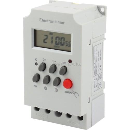 KG316T-II 220VAC Control electrical LCD Display Programmable Timer Controller Switch